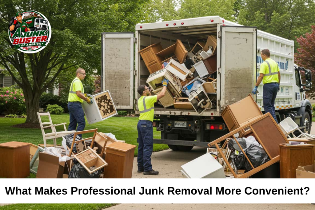 What Makes Professional Junk Removal More Convenient
